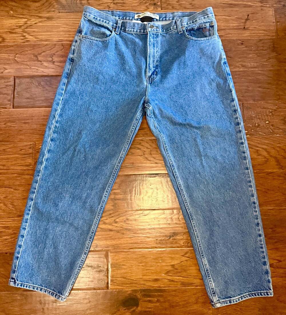 Vintage Harley-Davidson Genuine Loose Fit Denim Jeans 40x30